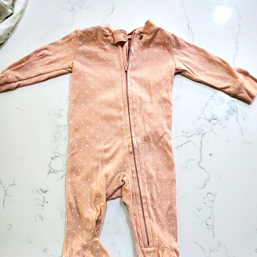 girls footsie pajamas